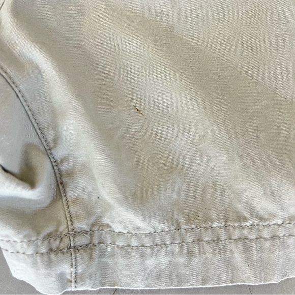 ♦️SOLD♦️PATAGONIA Gray 100% Organic Cotton Flat Front Drawstring Casual Shorts - Picture 13 of 13